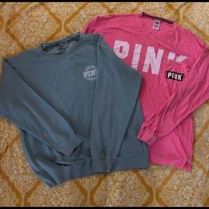 💕 2 PINK shirts 💕